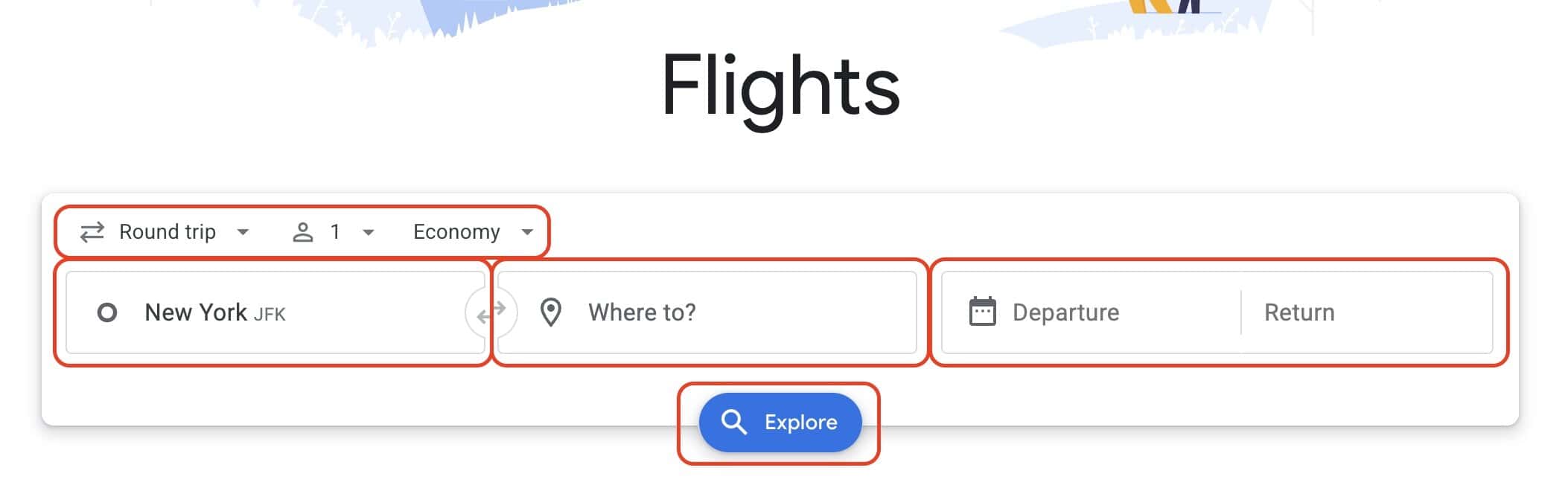 How To Use Google Flights - google flights explore